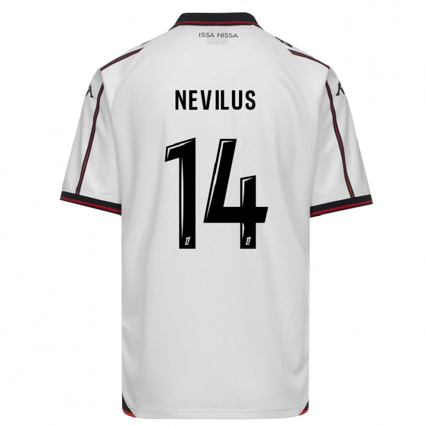 Danxen Hombre Camiseta Anthonyo Nevilus #14 Negro Blanco 2ª Equipación 2026/27 La Camisa México