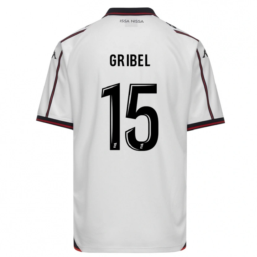 Danxen Hombre Camiseta Naomie Gribel #15 Negro Blanco 2ª Equipación 2026/27 La Camisa México