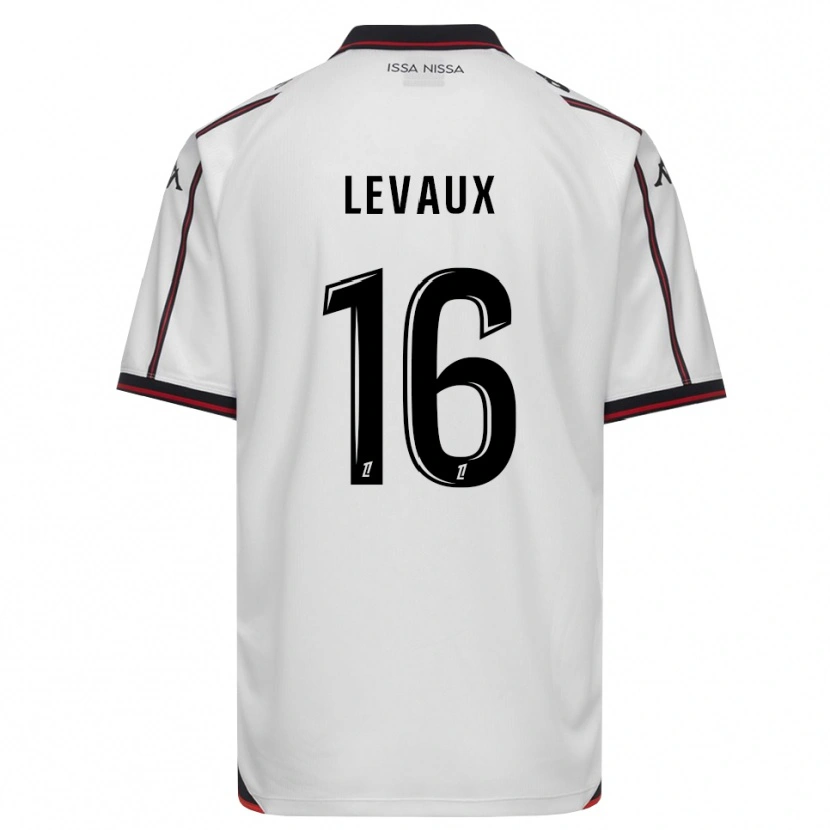 Danxen Hombre Camiseta Lana Levaux #16 Negro Blanco 2ª Equipación 2026/27 La Camisa México