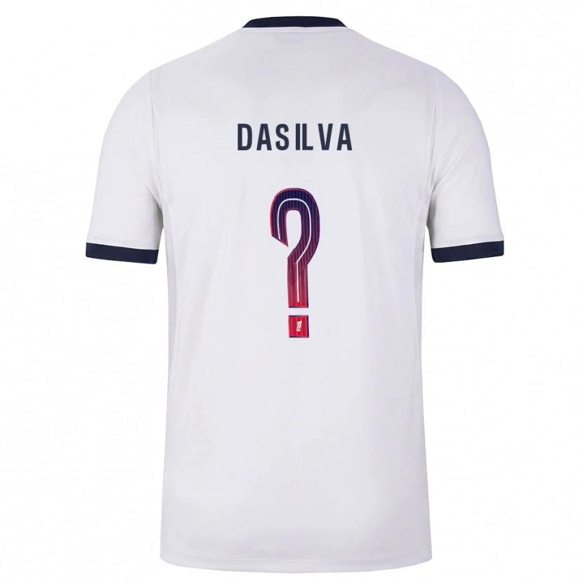 Danxen Hombre Camiseta Josué Dasilva #0 Blanco Negro Rojo 2ª Equipación 2026/27 La Camisa México