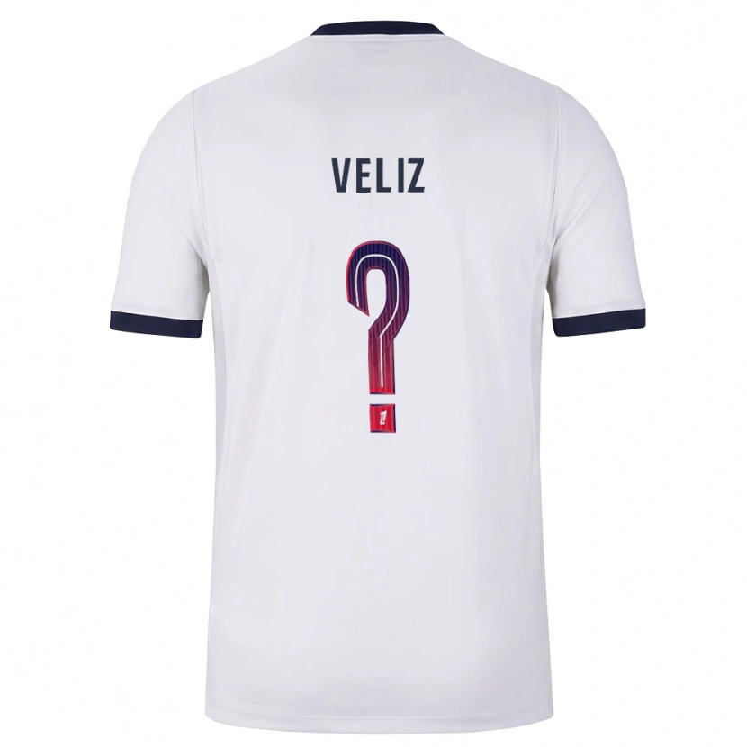 Danxen Hombre Camiseta Nehemiah Fernandez Veliz #0 Blanco Negro Rojo 2ª Equipación 2026/27 La Camisa México