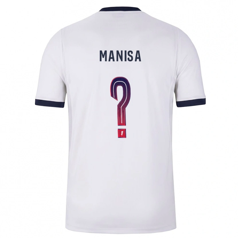 Danxen Hombre Camiseta Lenny Manisa #0 Blanco Negro Rojo 2ª Equipación 2026/27 La Camisa México