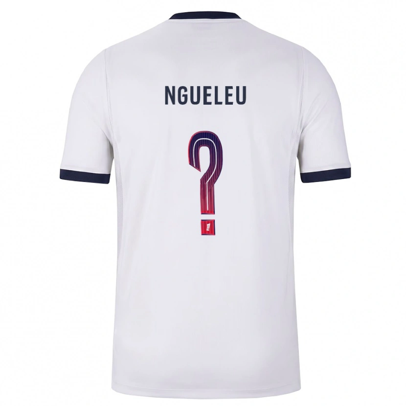 Danxen Hombre Camiseta Soufiya Ngueleu #0 Blanco Negro Rojo 2ª Equipación 2026/27 La Camisa México