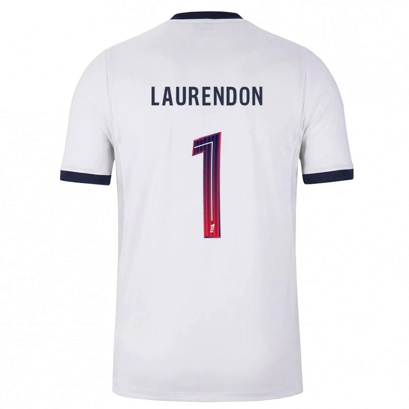 Danxen Hombre Camiseta Bilal Laurendon #1 Blanco Negro Rojo 2ª Equipación 2026/27 La Camisa México