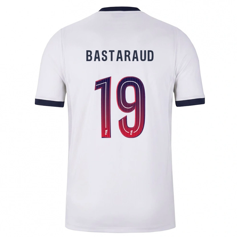 Danxen Hombre Camiseta Yanis Bastaraud #19 Blanco Negro Rojo 2ª Equipación 2026/27 La Camisa México