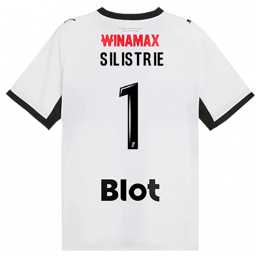 Danxen Hombre Camiseta Mathys Silistrie #1 Negro Blanco Rojo 2ª Equipación 2026/27 La Camisa México