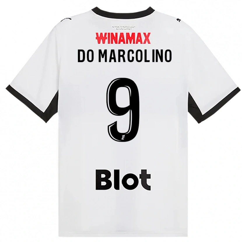Danxen Hombre Camiseta Alan Do Marcolino #9 Negro Blanco Rojo 2ª Equipación 2026/27 La Camisa México