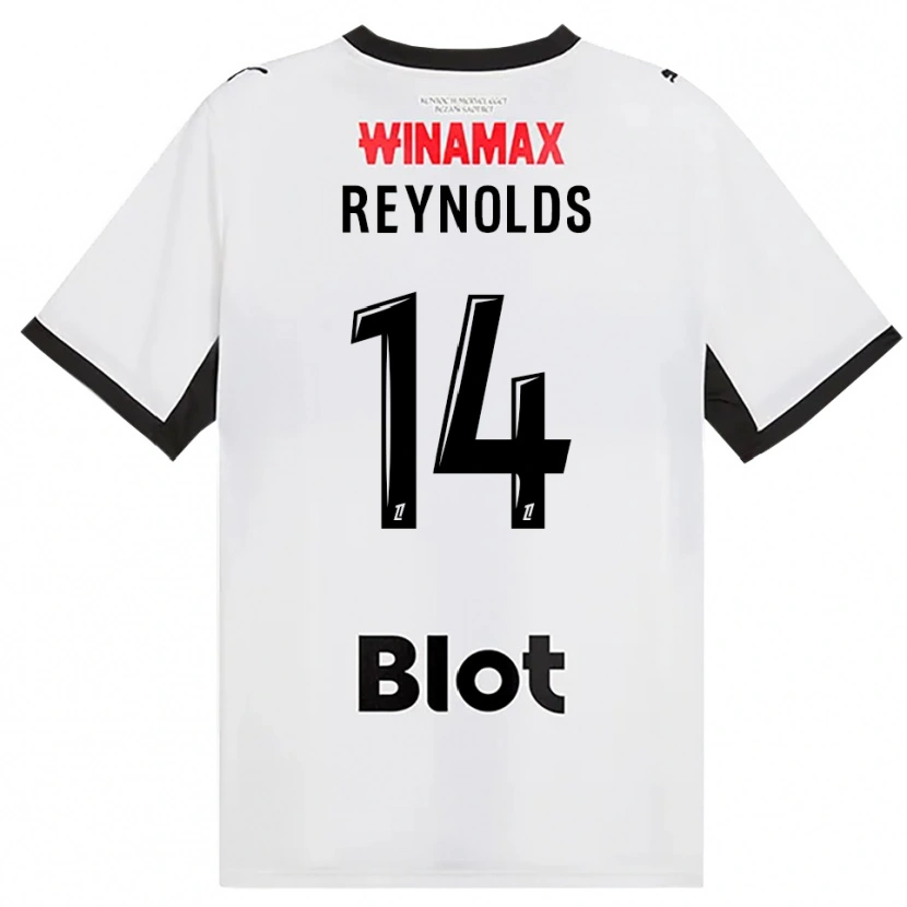 Danxen Hombre Camiseta Bryan Reynolds #14 Negro Blanco Rojo 2ª Equipación 2026/27 La Camisa México