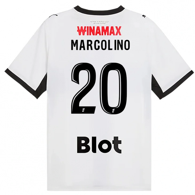 Danxen Hombre Camiseta Henrick Do Marcolino #20 Negro Blanco Rojo 2ª Equipación 2026/27 La Camisa México