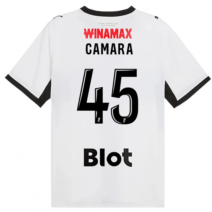 Danxen Hombre Camiseta Mahdi Camara #45 Negro Blanco Rojo 2ª Equipación 2026/27 La Camisa México