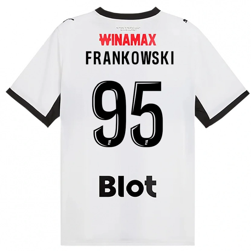 Danxen Hombre Camiseta Przemyslaw Frankowski #95 Negro Blanco Rojo 2ª Equipación 2026/27 La Camisa México