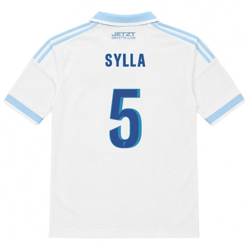 Danxen Hombre Camiseta Abakar Sylla #5 Azul Cielo Claro Blanco Rojo 2ª Equipación 2026/27 La Camisa México