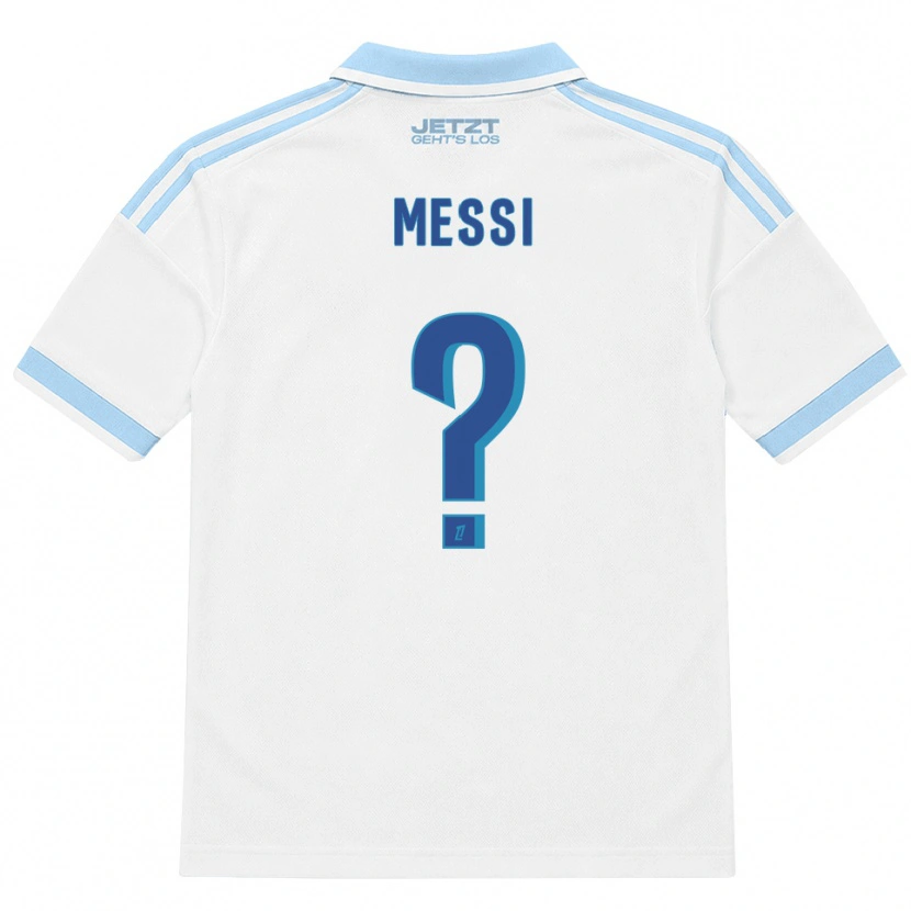 Danxen Hombre Camiseta Rayane Messi #0 Azul Cielo Claro Blanco Rojo 2ª Equipación 2026/27 La Camisa México
