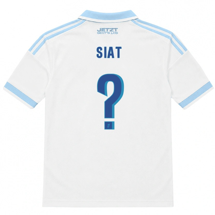 Danxen Hombre Camiseta Victor Siat #0 Azul Cielo Claro Blanco Rojo 2ª Equipación 2026/27 La Camisa México
