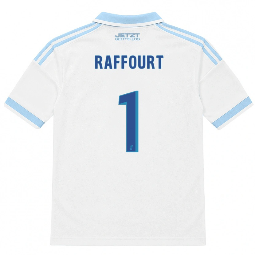 Danxen Hombre Camiseta Timéo Raffourt #1 Azul Cielo Claro Blanco Rojo 2ª Equipación 2026/27 La Camisa México