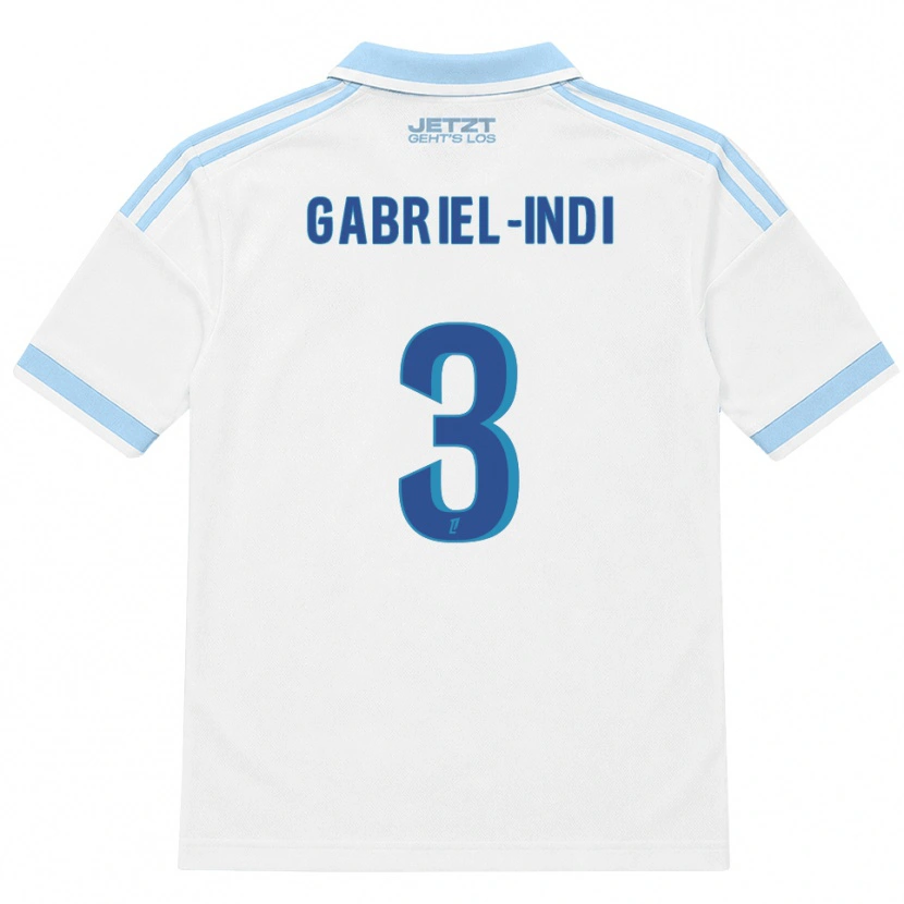 Danxen Hombre Camiseta Amizade Gabriel-Indi #3 Azul Cielo Claro Blanco Rojo 2ª Equipación 2026/27 La Camisa México