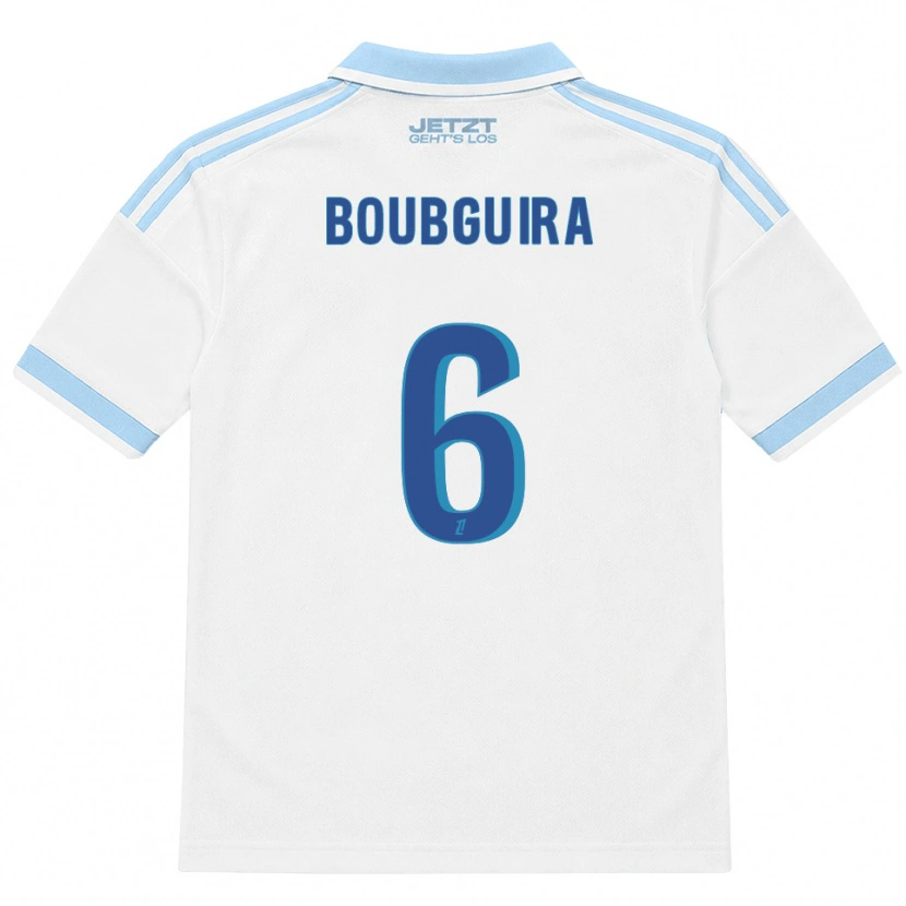 Danxen Hombre Camiseta Fahim Boubguira #6 Azul Cielo Claro Blanco Rojo 2ª Equipación 2026/27 La Camisa México
