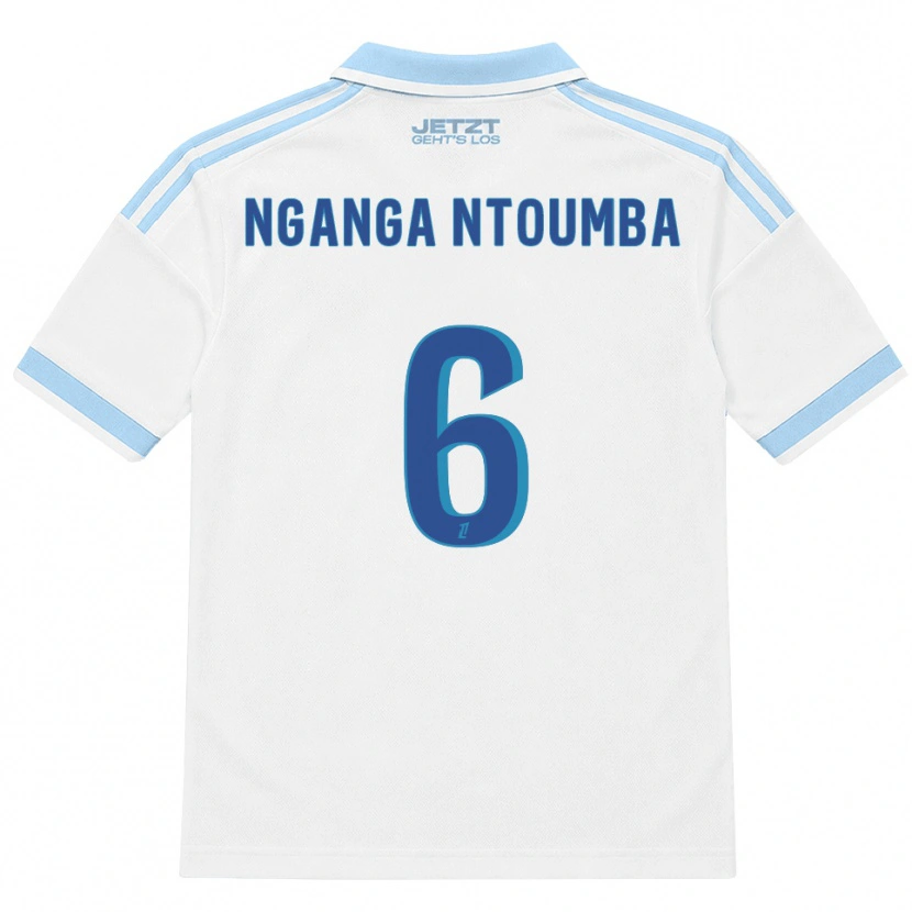 Danxen Hombre Camiseta Monfils Nganga Ntoumba #6 Azul Cielo Claro Blanco Rojo 2ª Equipación 2026/27 La Camisa México