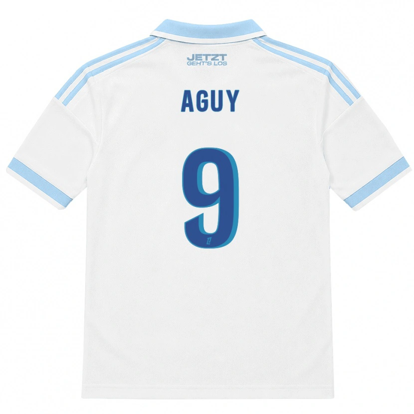 Danxen Hombre Camiseta David Aguy #9 Azul Cielo Claro Blanco Rojo 2ª Equipación 2026/27 La Camisa México
