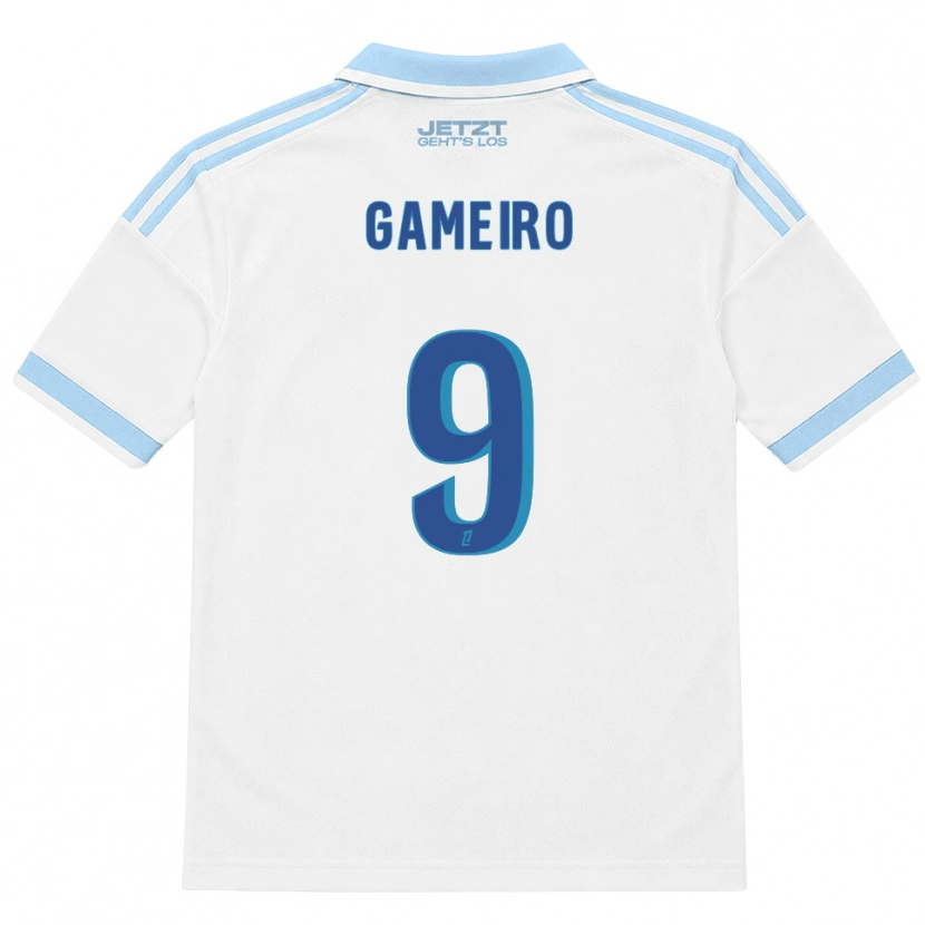 Danxen Hombre Camiseta Kévin Gameiro #9 Azul Cielo Claro Blanco Rojo 2ª Equipación 2026/27 La Camisa México