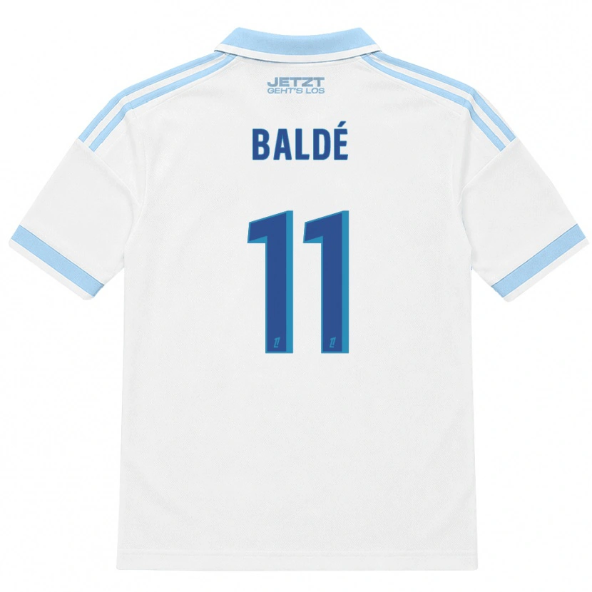 Danxen Hombre Camiseta Fatoumata Baldé #11 Azul Cielo Claro Blanco Rojo 2ª Equipación 2026/27 La Camisa México