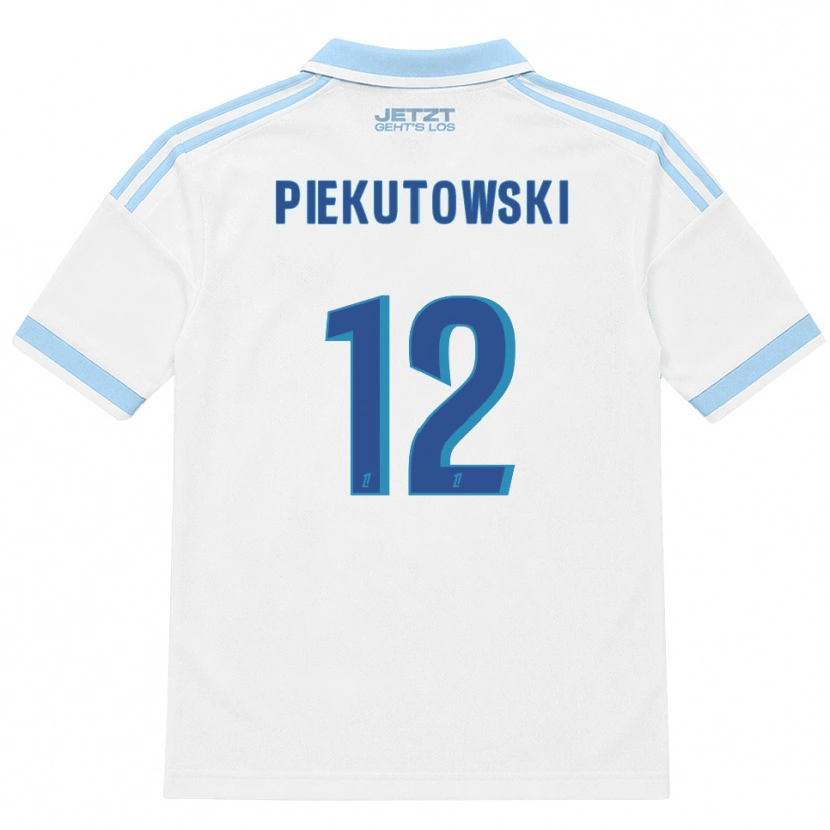 Danxen Hombre Camiseta Milosz Piekutowski #12 Azul Cielo Claro Blanco Rojo 2ª Equipación 2026/27 La Camisa México
