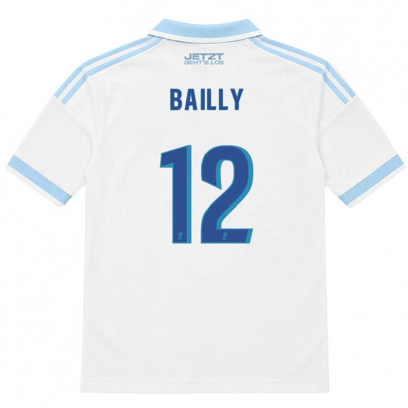 Danxen Hombre Camiseta Melvine Bailly #12 Azul Cielo Claro Blanco Rojo 2ª Equipación 2026/27 La Camisa México