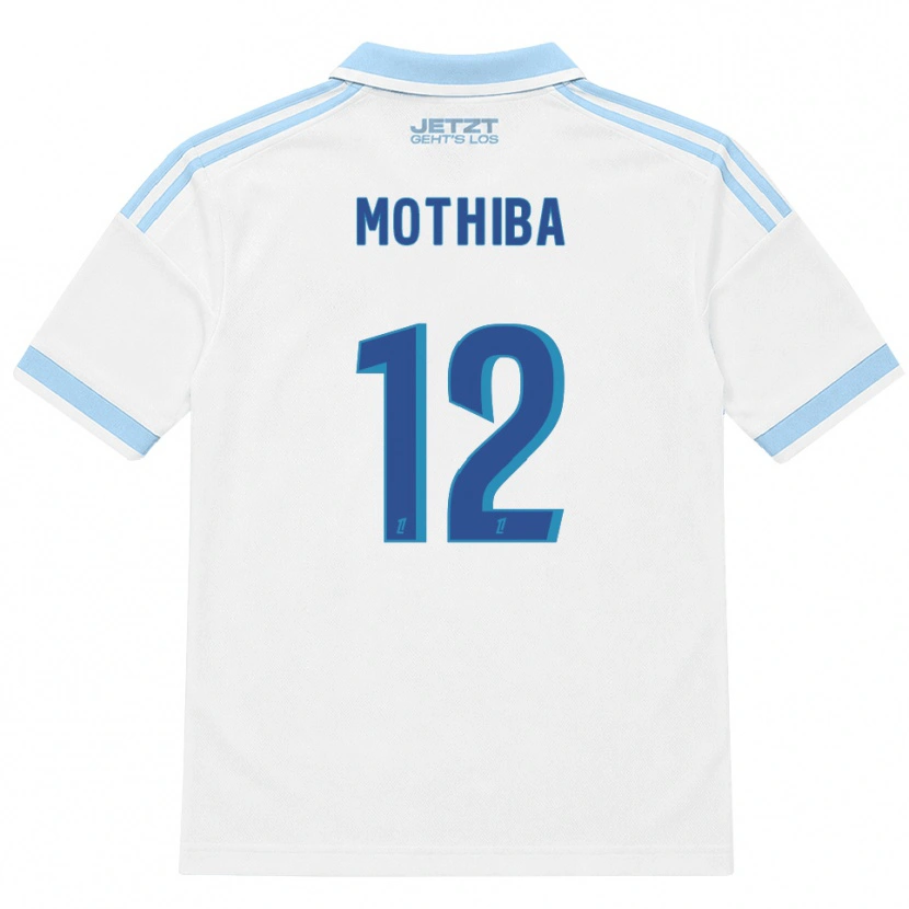 Danxen Hombre Camiseta Lebo Mothiba #12 Azul Cielo Claro Blanco Rojo 2ª Equipación 2026/27 La Camisa México