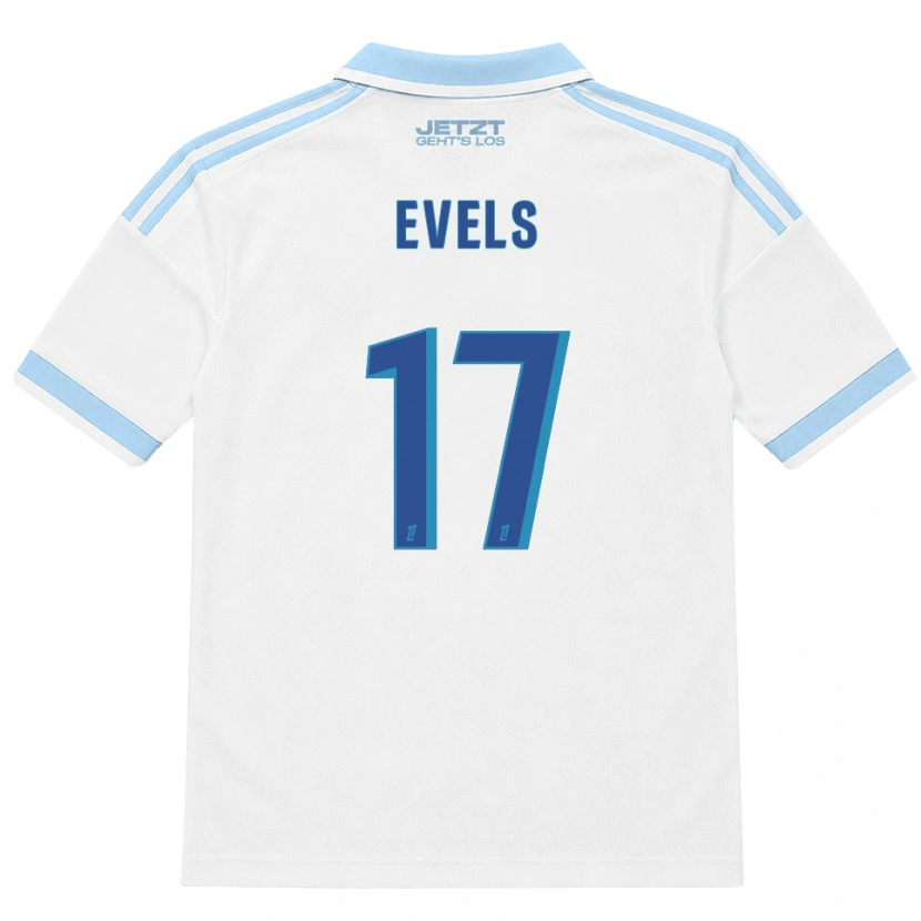 Danxen Hombre Camiseta Emily Evels #17 Azul Cielo Claro Blanco Rojo 2ª Equipación 2026/27 La Camisa México