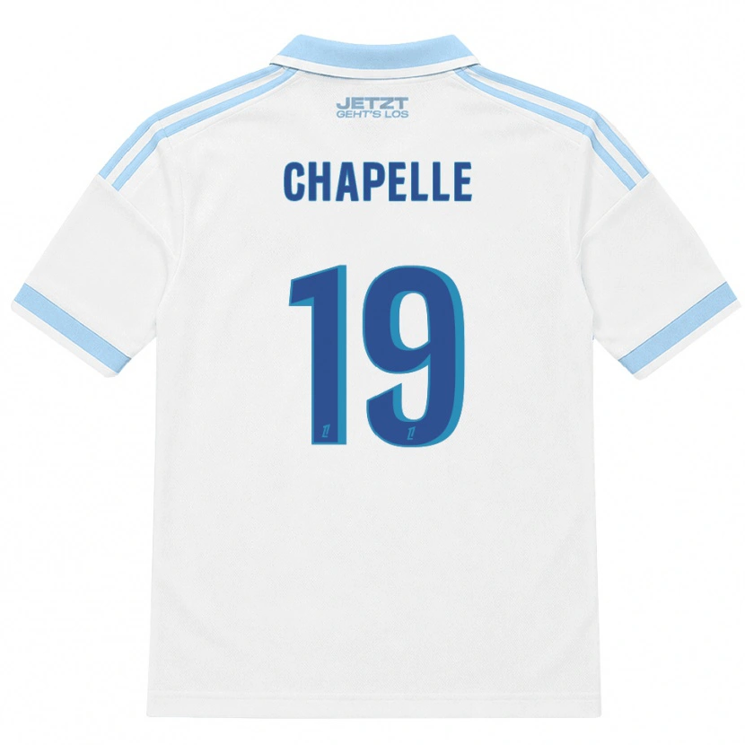 Danxen Hombre Camiseta Kenza Chapelle #19 Azul Cielo Claro Blanco Rojo 2ª Equipación 2026/27 La Camisa México