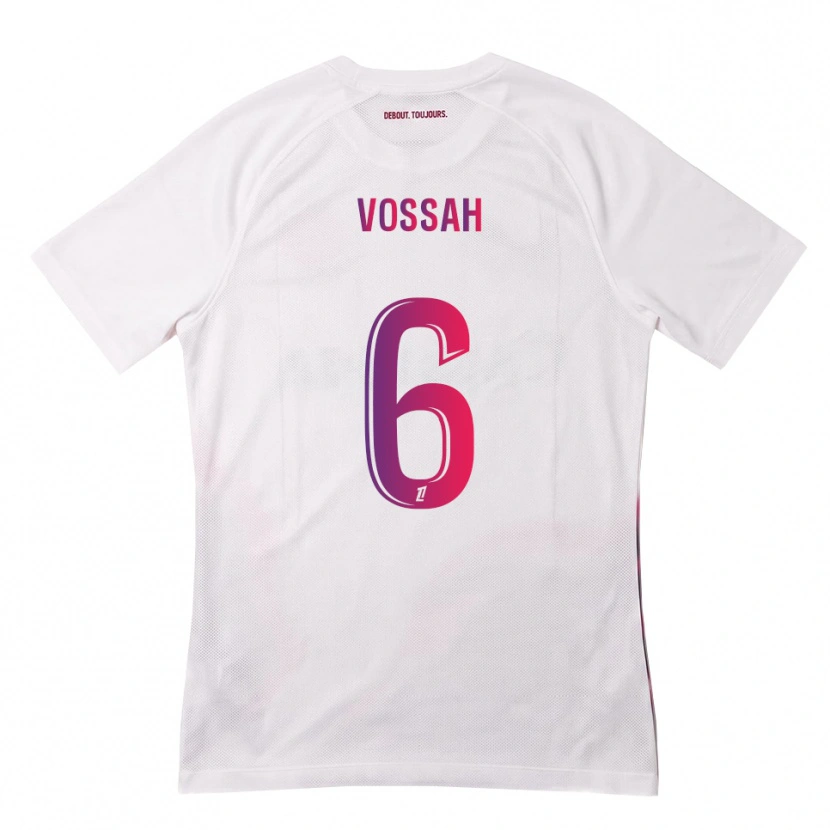 Danxen Hombre Camiseta Alexis Vossah #6 Blanco Rosa Morado 2ª Equipación 2026/27 La Camisa México
