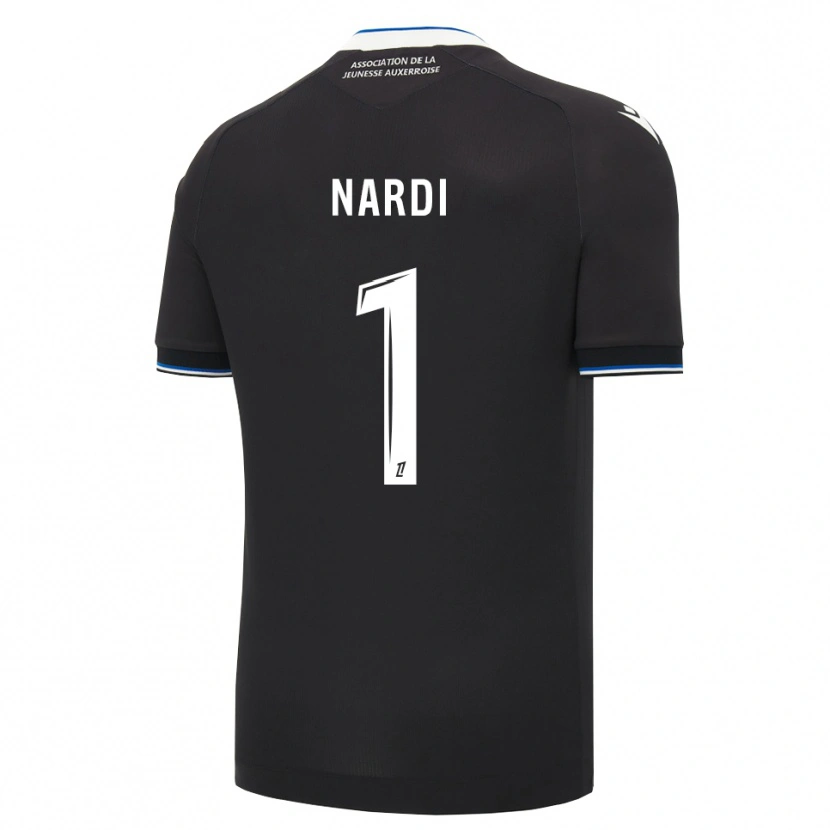 Danxen Hombre Camiseta Paul Nardi #1 Negro Azul Blanco 2ª Equipación 2026/27 La Camisa México