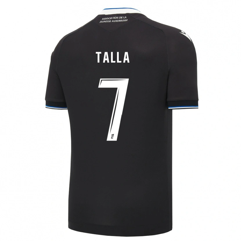 Danxen Hombre Camiseta Housny Talla #7 Negro Azul Blanco 2ª Equipación 2026/27 La Camisa México