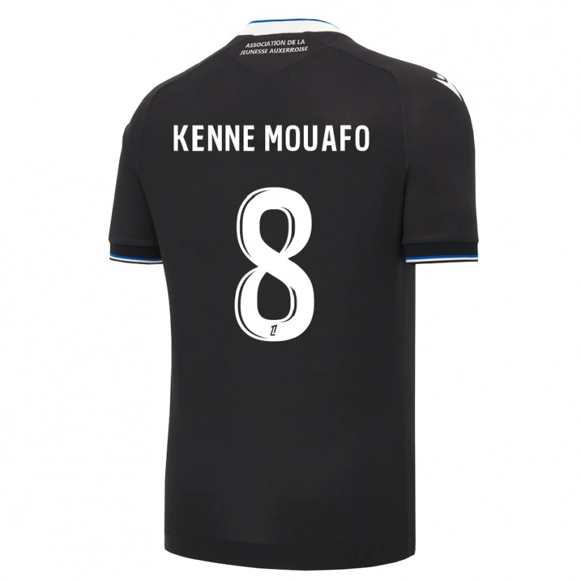 Danxen Hombre Camiseta Kilyan Kenne Mouafo #8 Negro Azul Blanco 2ª Equipación 2026/27 La Camisa México