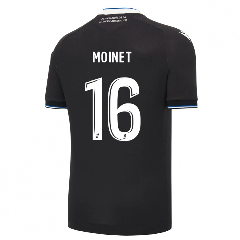 Danxen Hombre Camiseta Victor Moinet #16 Negro Azul Blanco 2ª Equipación 2026/27 La Camisa México