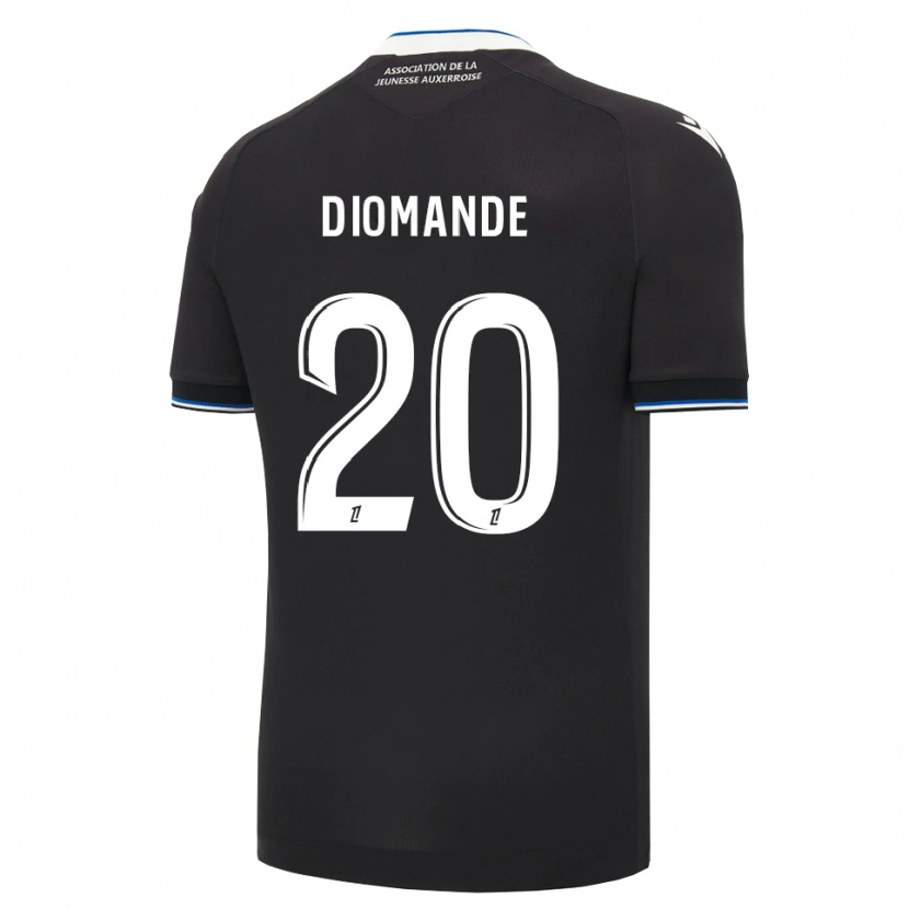 Danxen Hombre Camiseta Sinaly Diomandé #20 Negro Azul Blanco 2ª Equipación 2026/27 La Camisa México