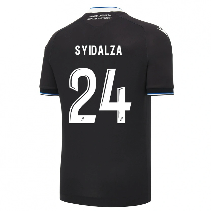 Danxen Hombre Camiseta Denelzo Syidalza #24 Negro Azul Blanco 2ª Equipación 2026/27 La Camisa México