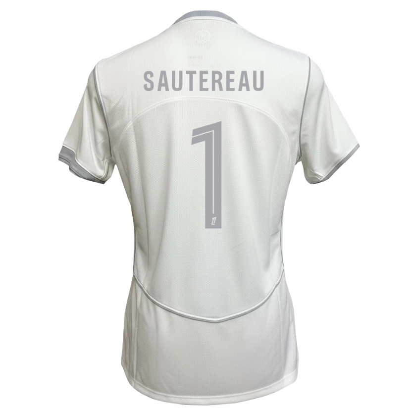 Danxen Hombre Camiseta Enzo Sautereau #1 Blanco Gris 2ª Equipación 2026/27 La Camisa México