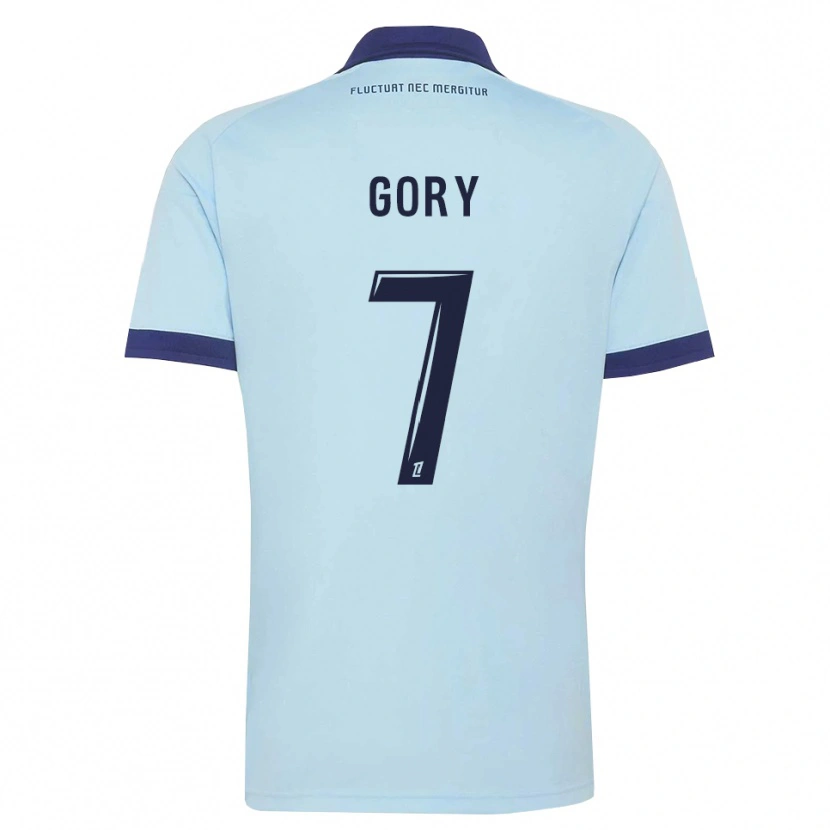 Danxen Hombre Camiseta Alimami Gory #7 Azul Aciano Negro 2ª Equipación 2026/27 La Camisa México