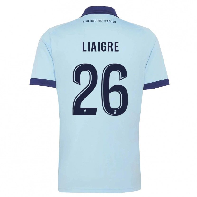 Danxen Hombre Camiseta Fiona Liaigre #26 Azul Aciano Negro 2ª Equipación 2026/27 La Camisa México