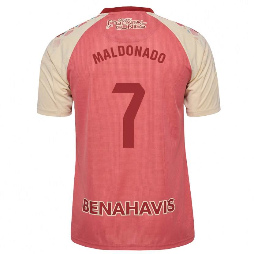 Danxen Hombre Camiseta Fran Maldonado #7 Rosa Claro Azul Rojo 2ª Equipación 2026/27 La Camisa México