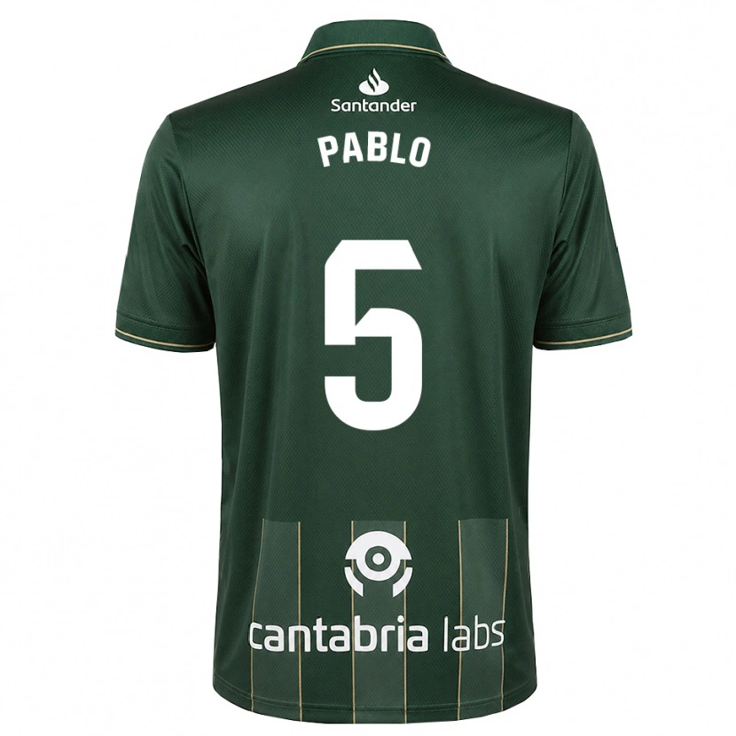 Danxen Hombre Camiseta Pablo Ramón #5 Gris Pizarra Oscuro Blanco 2ª Equipación 2026/27 La Camisa México