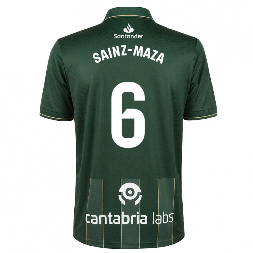 Danxen Hombre Camiseta Íñigo Sainz-Maza #6 Gris Pizarra Oscuro Blanco 2ª Equipación 2026/27 La Camisa México
