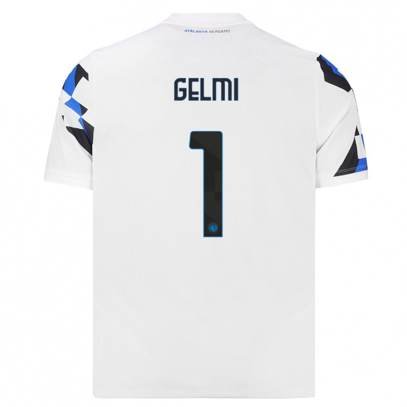 Danxen Hombre Camiseta Ludovico Gelmi #1 Blanco Rojo Azul 2ª Equipación 2026/27 La Camisa México