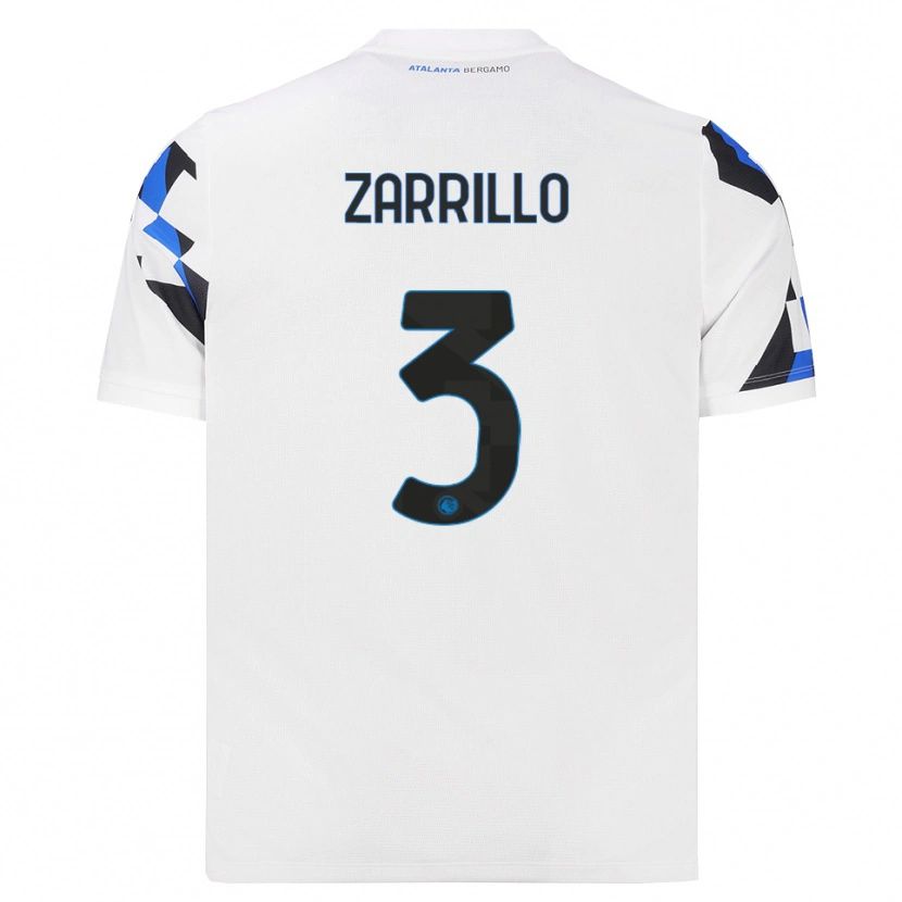 Danxen Hombre Camiseta Antonio Zarrillo #3 Blanco Rojo Azul 2ª Equipación 2026/27 La Camisa México