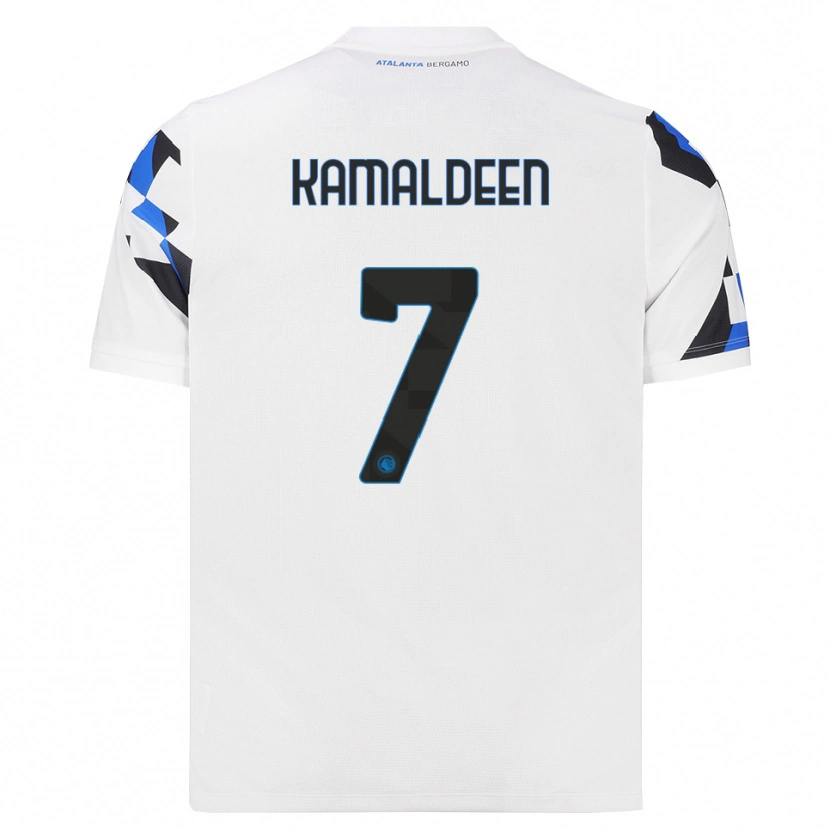 Danxen Hombre Camiseta Kamaldeen Sulemana #7 Blanco Rojo Azul 2ª Equipación 2026/27 La Camisa México