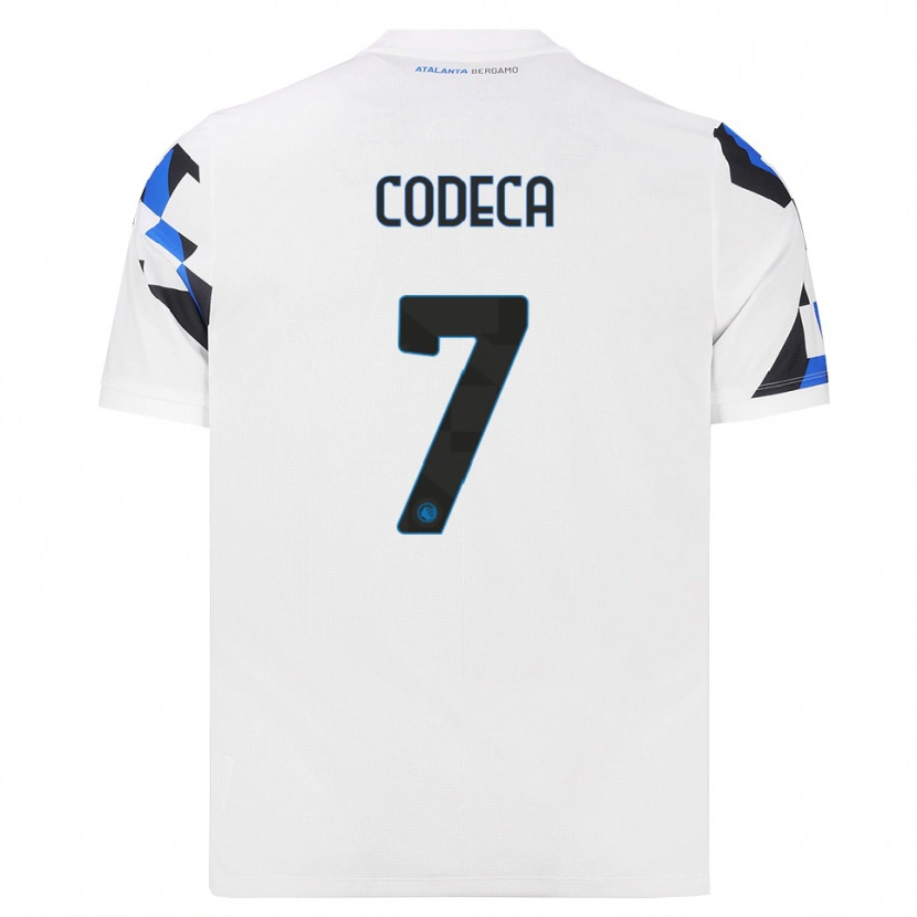 Danxen Hombre Camiseta Bianca Codeca #7 Blanco Rojo Azul 2ª Equipación 2026/27 La Camisa México