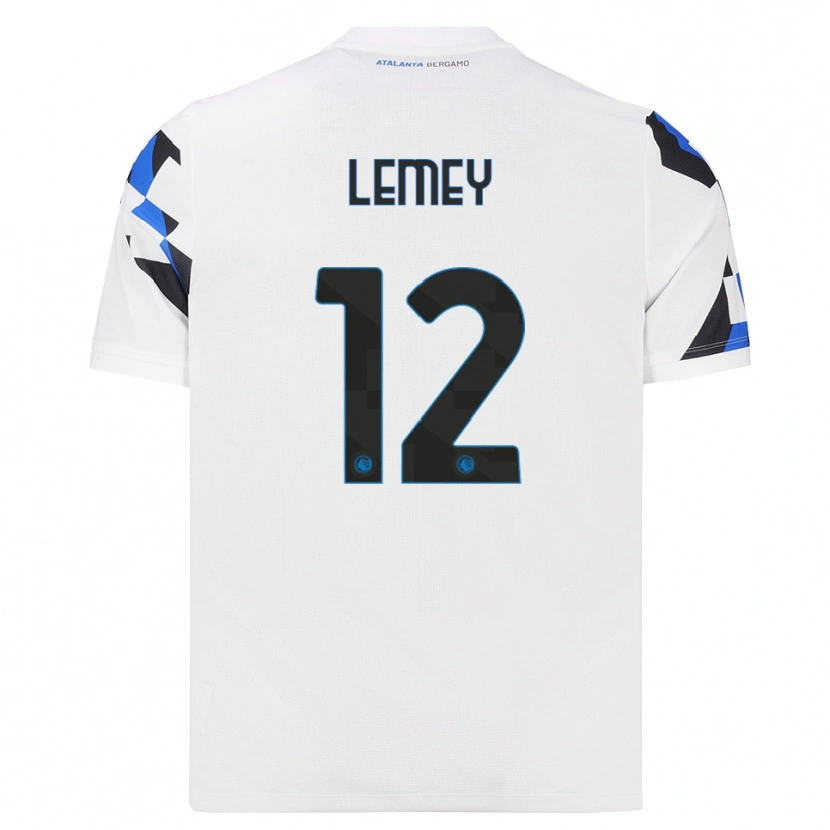 Danxen Hombre Camiseta Diede Lemey #12 Blanco Rojo Azul 2ª Equipación 2026/27 La Camisa México
