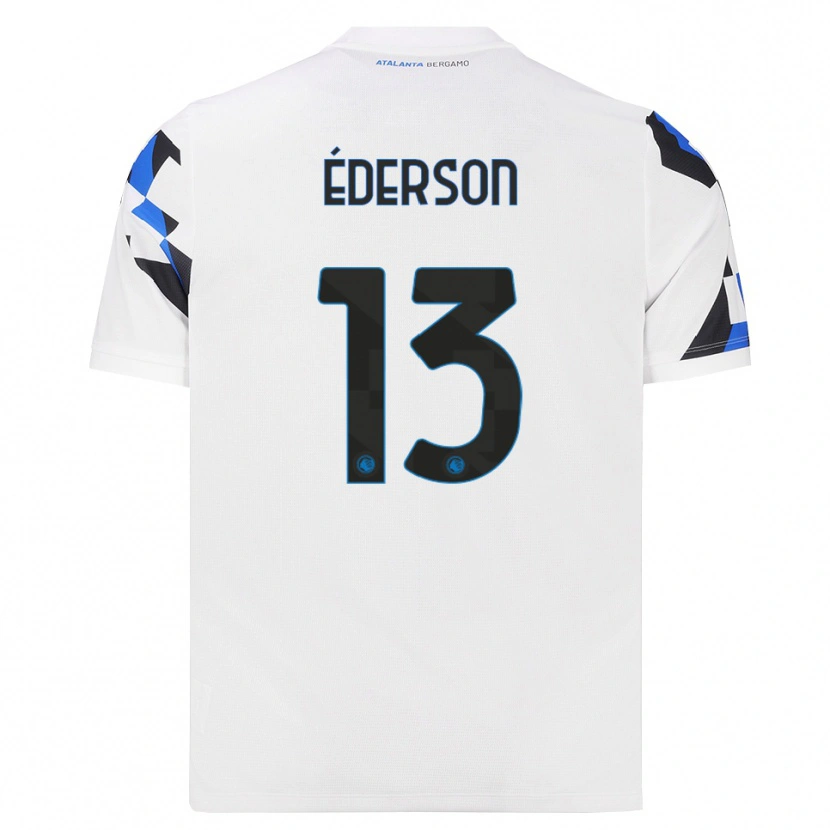 Danxen Hombre Camiseta Éderson José Dos Santos Lourenço Da Silva #13 Blanco Rojo Azul 2ª Equipación 2026/27 La Camisa México