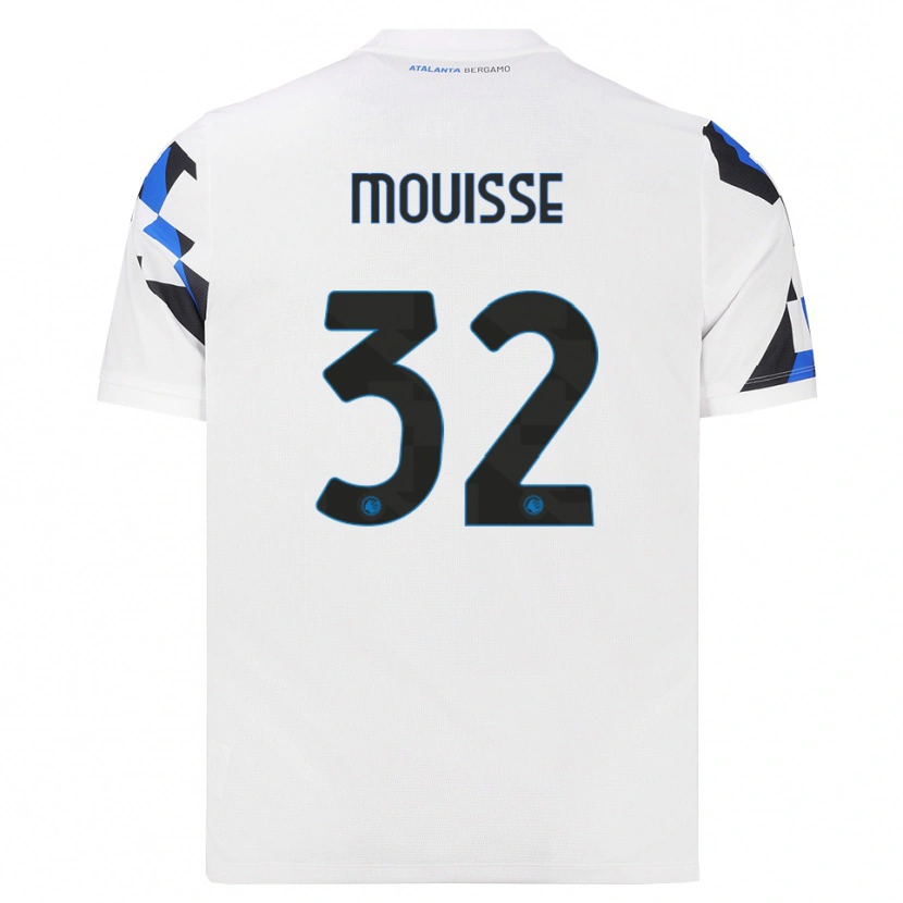 Danxen Hombre Camiseta Samir Mouisse #32 Blanco Rojo Azul 2ª Equipación 2026/27 La Camisa México